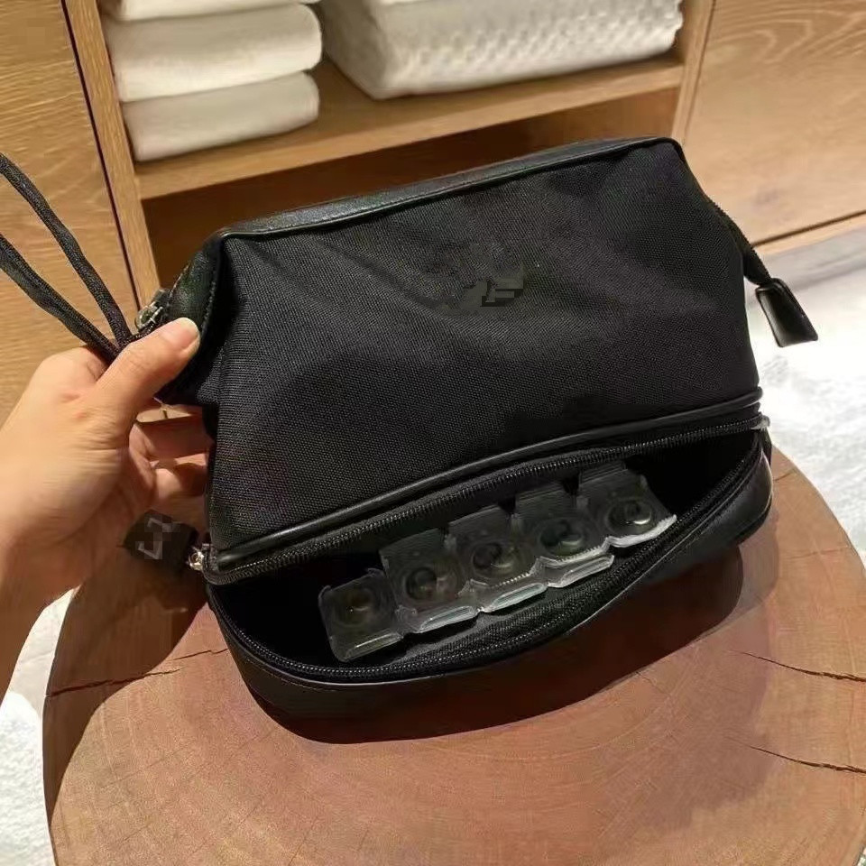 İkiqatlı Kosmetik Çanta, Səyahət Üçün Universal Yığım Qutusu