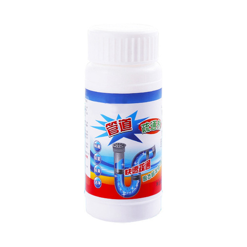 Household kitchen, bathroom, toilet sewer unblocking agent, sterilizing toilet, unblocking pipe artifact, strong dissolving power