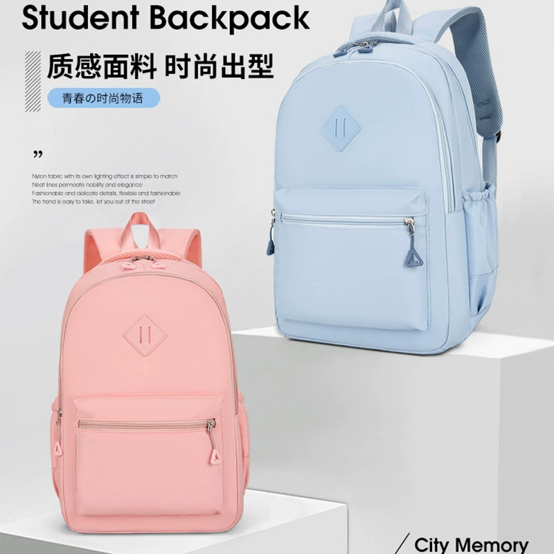 Ультралегкий рюкзак из полиэстера, школьная сумка, рюкзак, женская повседневная сумка из ткани Оксфорд, большой объем, устойчивый к пятнам, красивый внешний вид, легкий вес