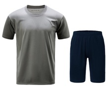 正版体能服套装男女学生军训服夏季体能训练服速干T恤短裤夏套装