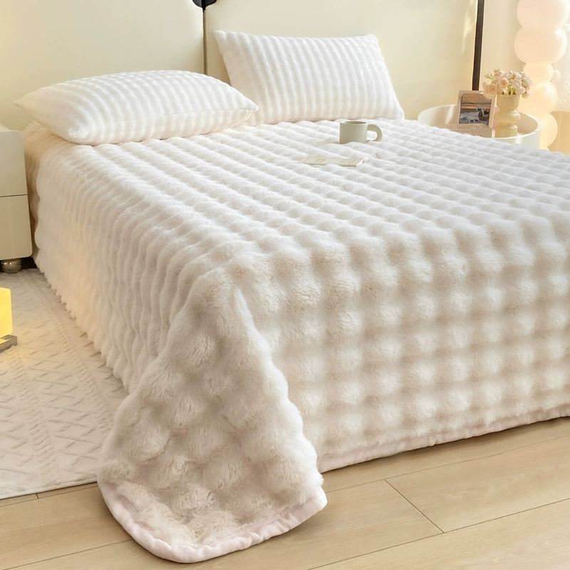 Fleece sheet, duvet, increased thickness