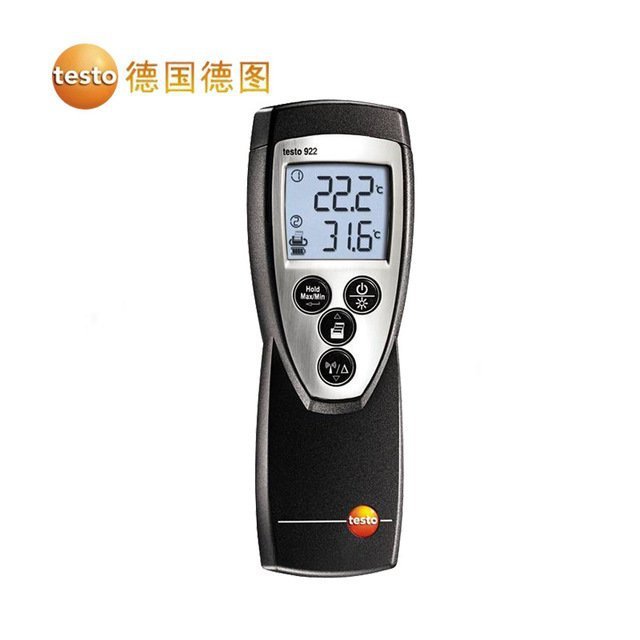 ��ͼtesto922�¶ȼ� �߾��ȽӴ�ʽ�����ǵ�˫ͨ�������¶ȱ�