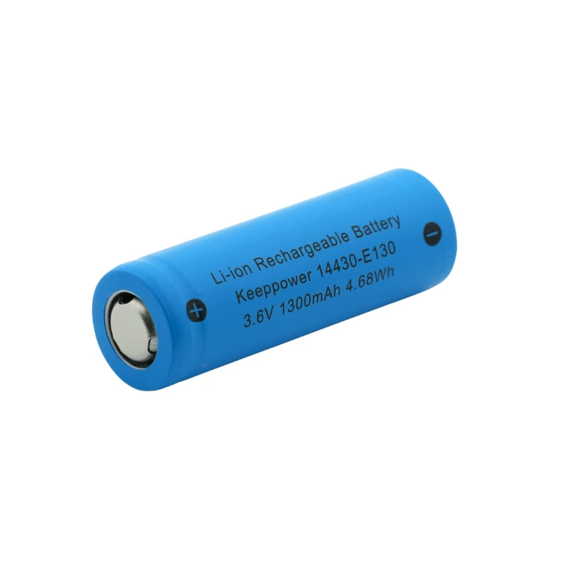 Фонарик Keeppower небольшой с лазером, зарядка от аккумулятора, E130, 6V