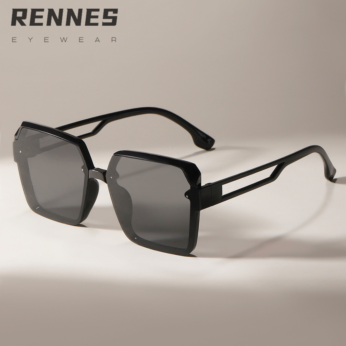 2022 gafas de sol retro europeas y americanas de las mujeres de alto grado cuadrado de moda a prueba de rayos UV gafas de sol de los hombres y las mujeres