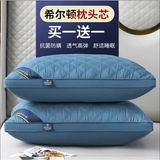 【买一送一】五星级酒店枕头枕芯一对家用成人可水洗羽丝绒枕头芯