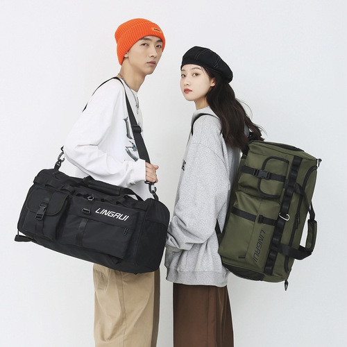 Multifunctional Single Shoulder Crossbody Bag, Handheld Large Capacity Lightweight Travel Bag, Backpack Luggage Bag, Sports Fitness Bag