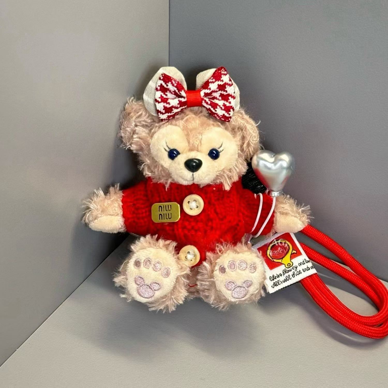 인기 있는 빨간 단추 아기 옷