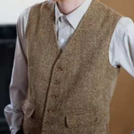 男士西装马甲跨境男士休闲背心工厂直销现货代发新郎伴郎修身马甲