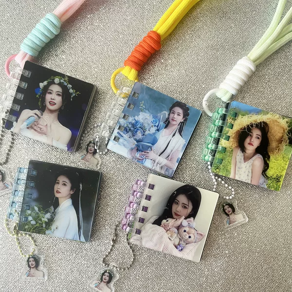White Deer Yu Shuxin Zhao Lusi Acrylic Comic Book Star Loose-Leaf Photo Album Pendant Keychain Backpack Pendant