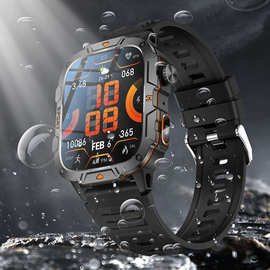 QX12智能手表蓝牙通话LED手电筒多运动模式户外运动手表手环新款