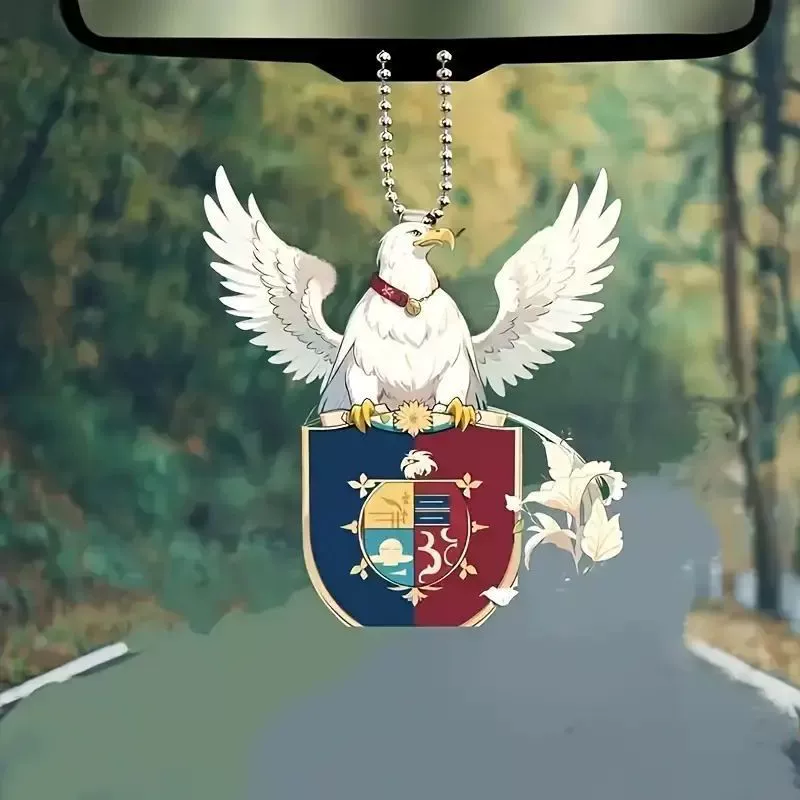 Новый креативный орел щит декоративный подвеска трансграничный акриловой самолет зеркало заднего вида подвеска рюкзак подвеска