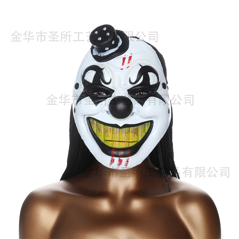 Máscara de animal Comercio exterior Funda de Halloween Carnaval PU suave espuma Accesorios de vestir realistas Máscara de fiesta image 5