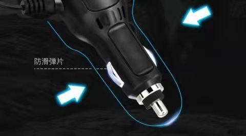 Dashcam power cable 3.0A car streaming media data connection accessory cigarette lighter plug charging cable