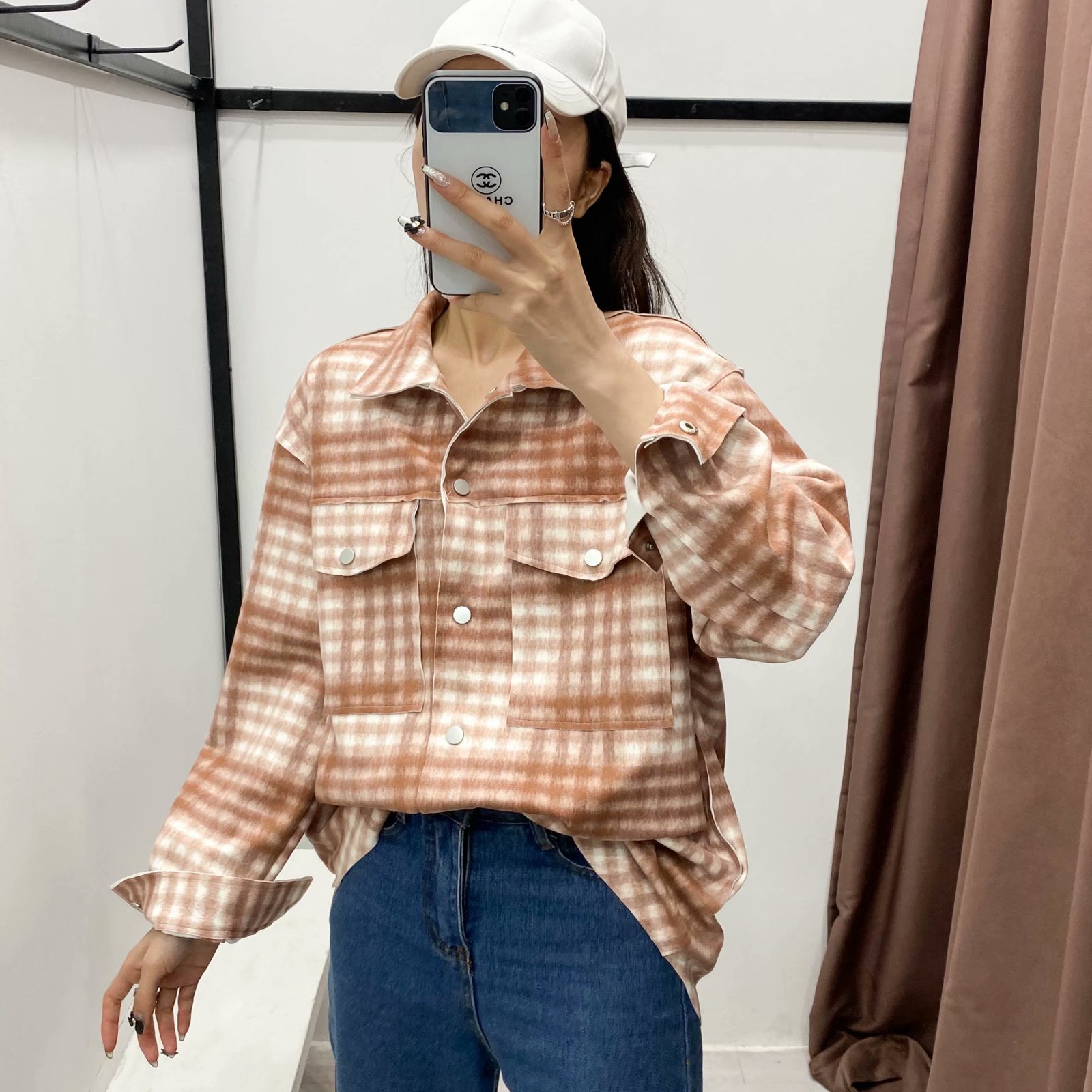 new plaid jacket NSAM47604