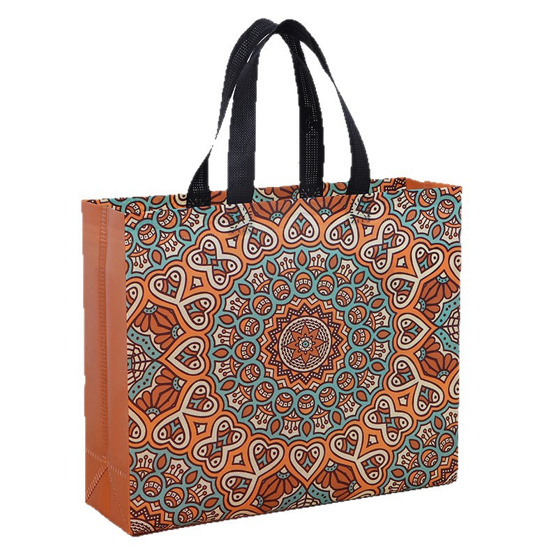Bolsas de regalo personalizadas bolsas de mano personalizadas logotipo de publicidad de ropa gran grosor bolsas de regalo no tejidas image 6