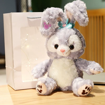 Star Dew Doll Large Stuffed Toy Long-Eared Rabbit Doll Rag Doll Girl Sleeping Pillow Birthday Gift (Oyuncaq yastıqlar) - star-dailu-doll-50cm0175kg