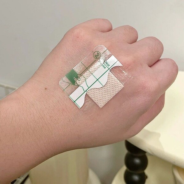 Polyurethane waterproof square transparent wear-resistant band-aid