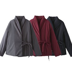 外国貿易2024秋の新型綿服コート女装フランスカジュアルゆるい大衆デザイン感0518047