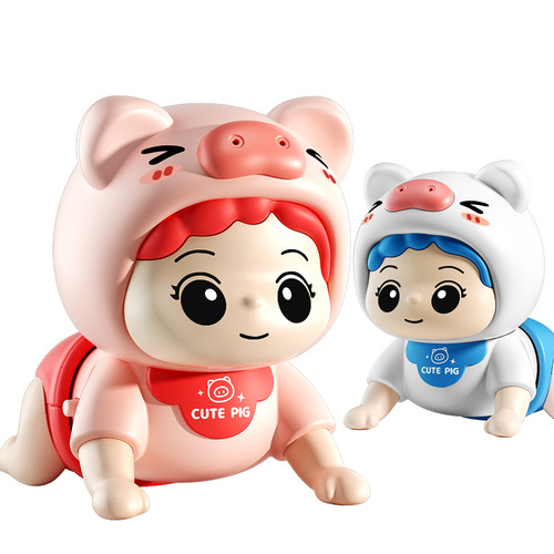 Crawling Toys for Infants and Toddlers 0-1 Years Old, Baby Crawling Learning Toys, Soothing Baby Gadgets, Early Education and Intellectual Development Toys, Night Market Street Stall Wholesale