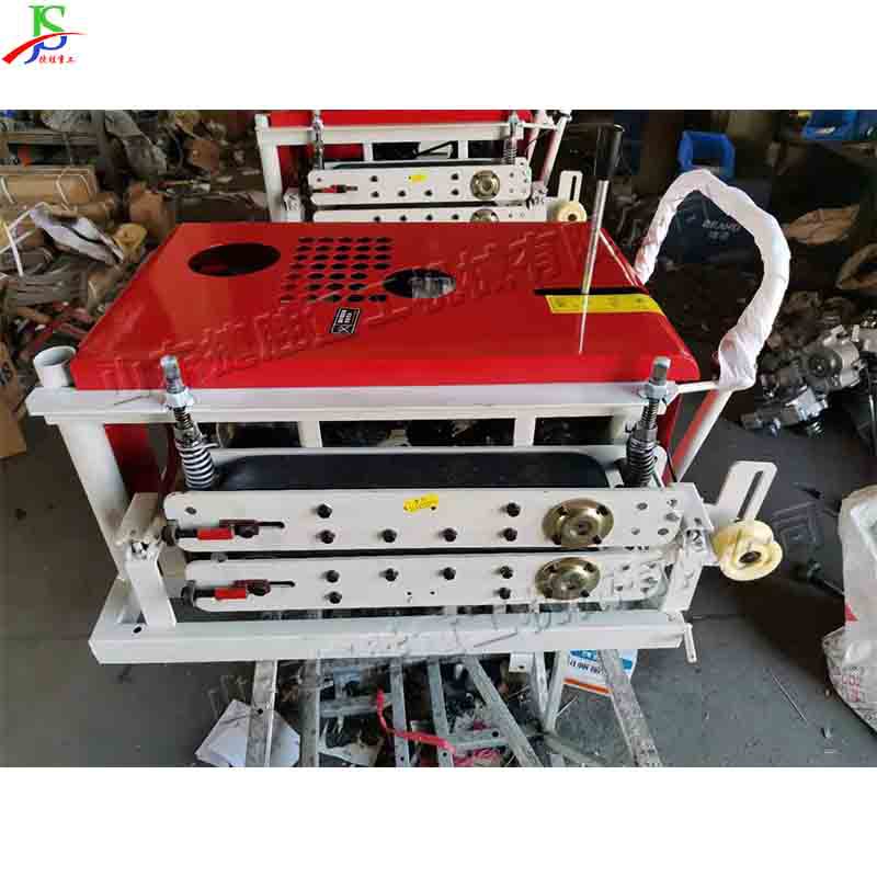 Pequeña máquina de bobinado de cable óptico de tubería de oruga Cable óptico subterráneo tractor cable de comunicación cableado máquina de dibujo