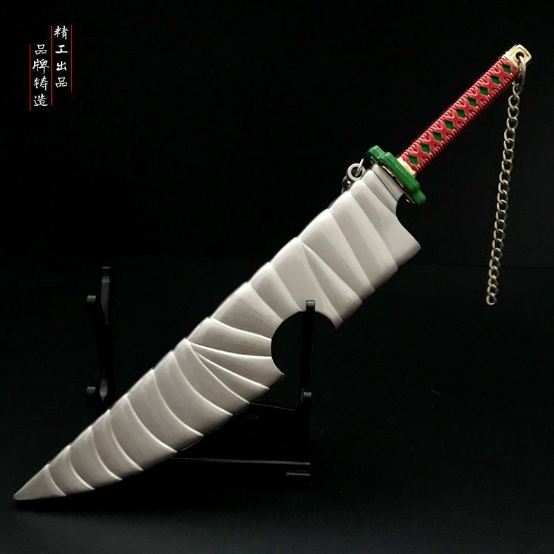 动漫鬼灭之刃周边音柱宇随天缘日轮刀合金武器模型挂件挂件钥匙扣详情图9