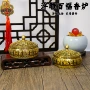 平底带盖家用桌面香炉