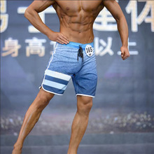 IFBB奥赛男士健体健美比赛短裤 2024年弹力速干冲浪运动沙滩裤 男
