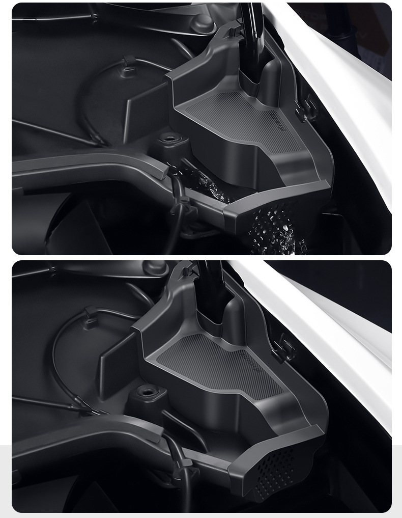 Suitable for Tesla Huanxin Model3/Y Front Engine Room Full Cover Anti-blocking Cover Water Channel Anti-blocking Net Filter Cover