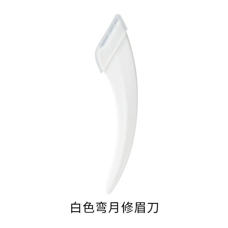 Cuchillo de cejas de tres piezas, cuchillo de cejas de corte de cejas de seguridad, cuchillo de cejas de corte de cejas macro, cuchillo de acero inoxidable