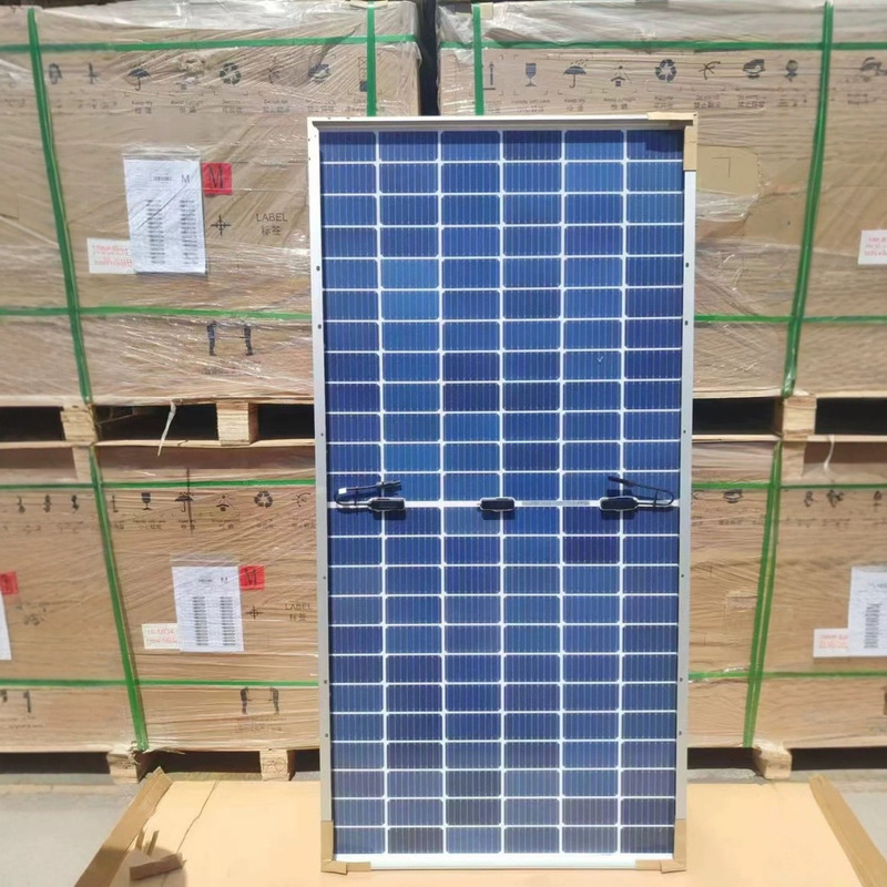 Brand New A-Grade Longi 450W455W Dual-Wavelength Monocrystalline Solar Panel Charging Export Trade Complete System