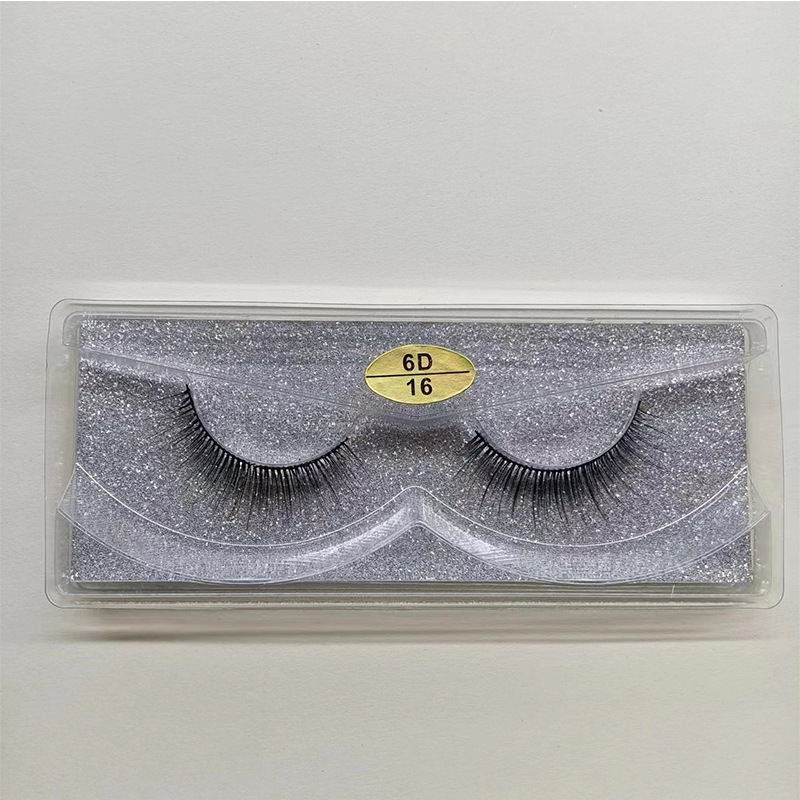 Pestañas postizas de fibra química tridimensional 3D que se curvan un par de pestañas multicapa gruesas ojos grandes y suaves pestañas cómodas