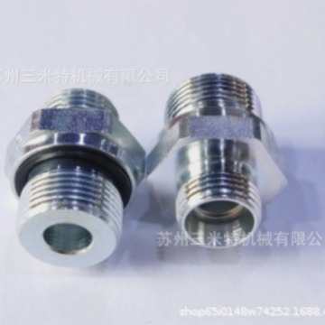 美国进口PARKER 派克GE22L3/8NPTCFX  端直通接头 碳钢接头