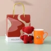 Orange Good Studius Cup+Bear Towel Smoil