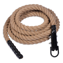 攀爬绳训练绳臂力锻炼肌肉体能运动绳爆发力抓握力战绳健身麻绳大