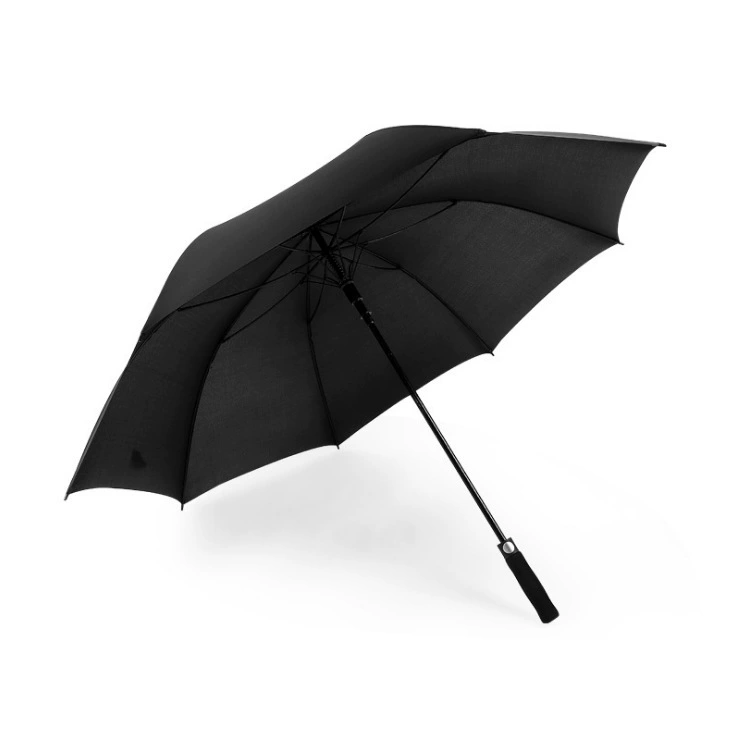 All -fiber Golf Umbrella Men's High -end Business Umbrella Overlated Anti -Storm, Black Umbrella Long Hugs and Umbrella, wholesale