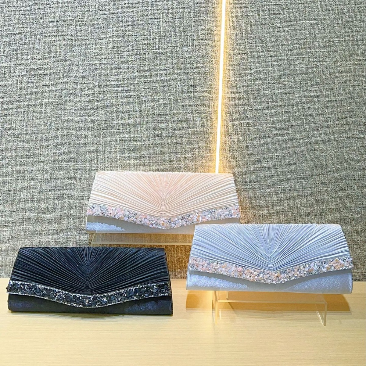 fashionable elegant small clutch bag