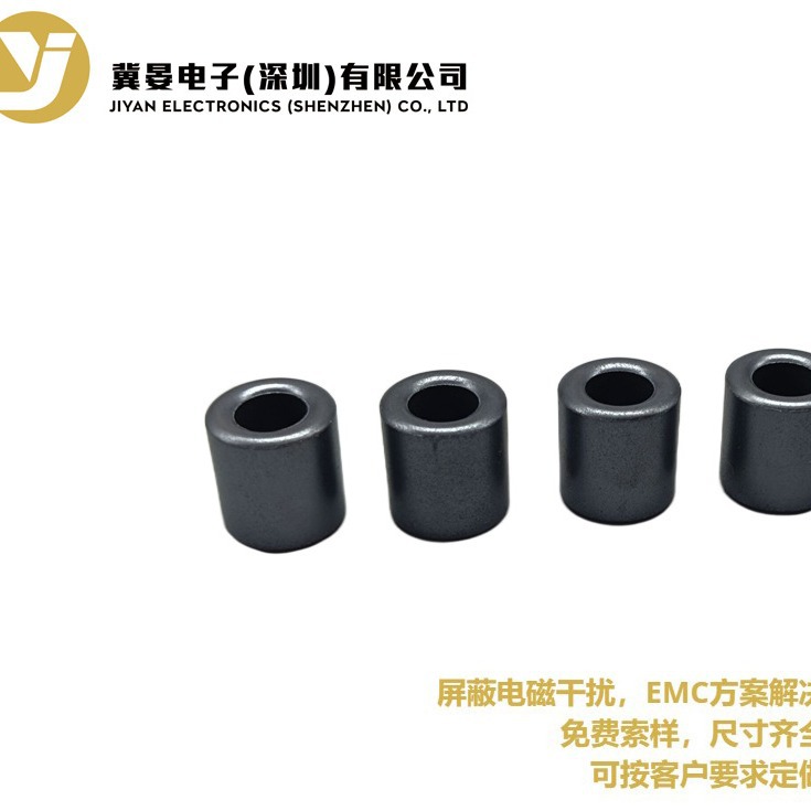 磁通厂家直供RH圆形空心磁芯镍锌铁氧体磁环高频抗干扰屏蔽磁环