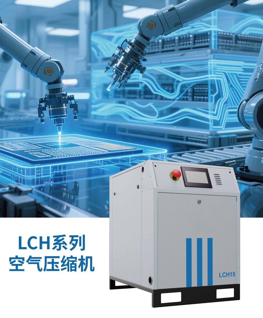 15Kw Kilowatt Permanent Magnet Variable Frequency Screw Air Compressor Industrial Grade Spiral Type 7.5Kw Air Pump Air Compressor