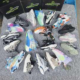 黄蜂比奇旋转纽扣童鞋男女童运动鞋秋季新款学生老爹鞋男孩跑步鞋