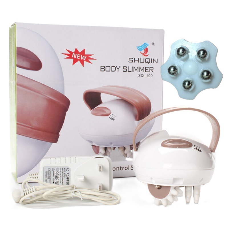 Manufacturer Wholesale Convenient Massage Kneading Hand-Held Rolling Sq-100 Electric Vertebrae Neck and Shoulder Massager Shoulder