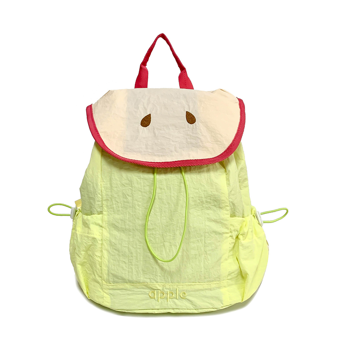 Literatura y arte pequeñas mochila fresca para niños y niñas, caricatura encantadora fruta mochila escolar para niños, nueva mochila infantil coreana