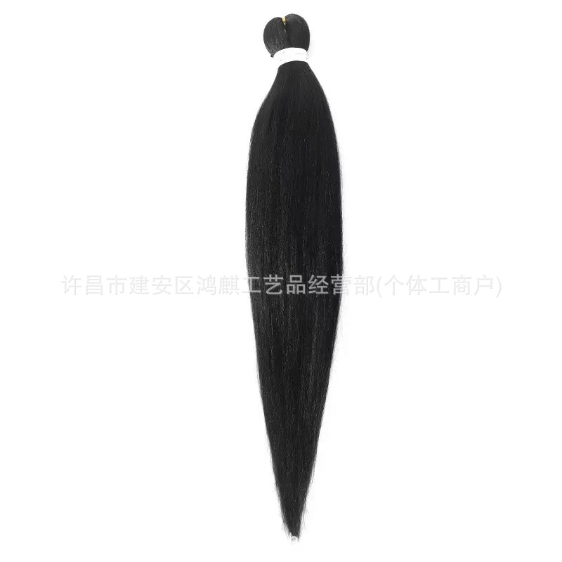 PVC fibra química de baja temperatura fluffy EZ trenza grande trenza fácil trenza image 7