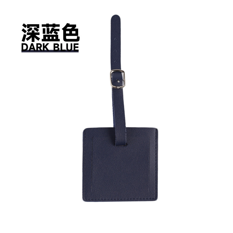 クロスボーダーバ�ードタグ pu レザーマルチカラースポットスーツケースフリップタグタグ荷物タグカスタムロゴ|undefined