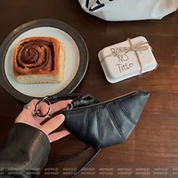 Шейный кошелек мини-кошелек милый угловой сумка дизайн чувство ниш мини вогнутая форма помада наушники небольшая сумка