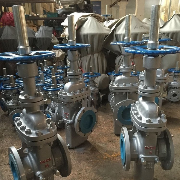 不锈钢平板闸阀Z43WF-40P DN350 平板闸阀带导流孔平板闸阀 Z43WF