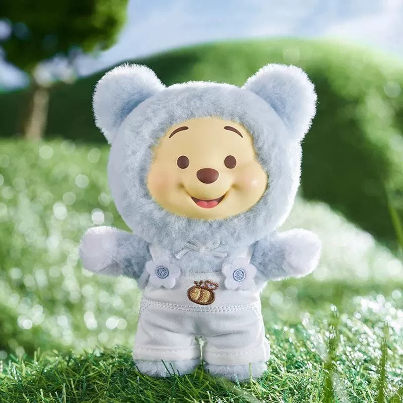 Пупсовая коробочка с хомячком Винни-Пуха TOPTOY Puff Candy Серия для девушек, версия Motherland, модная фигурка с подвеской в слепой коробке