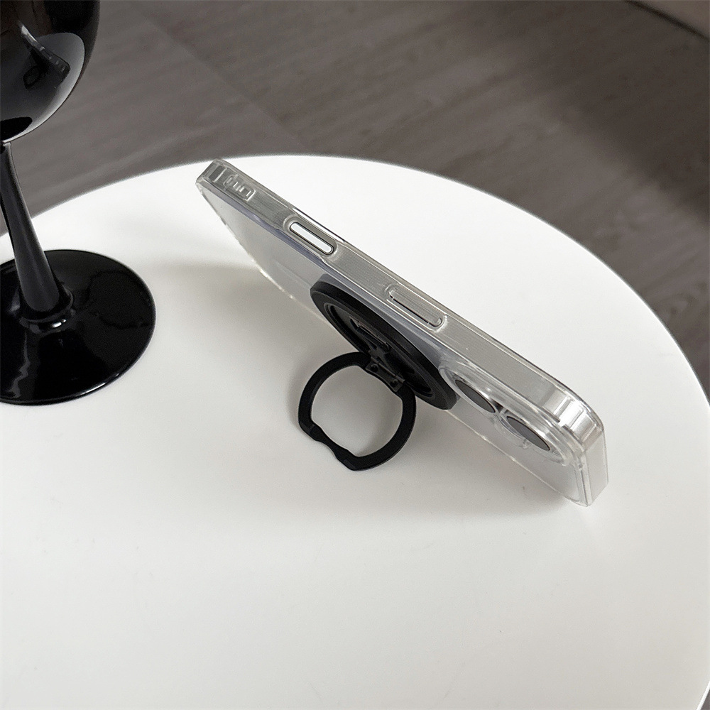 Fábrica de origen Kevlar X8 Magnetic 360 soporte de teléfono móvil giratorio magsafe plegable soporte de escritorio perezoso