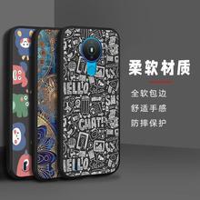 适用诺基亚手机壳红女奢华防尘可爱散热数码全包边个性情侣创意
