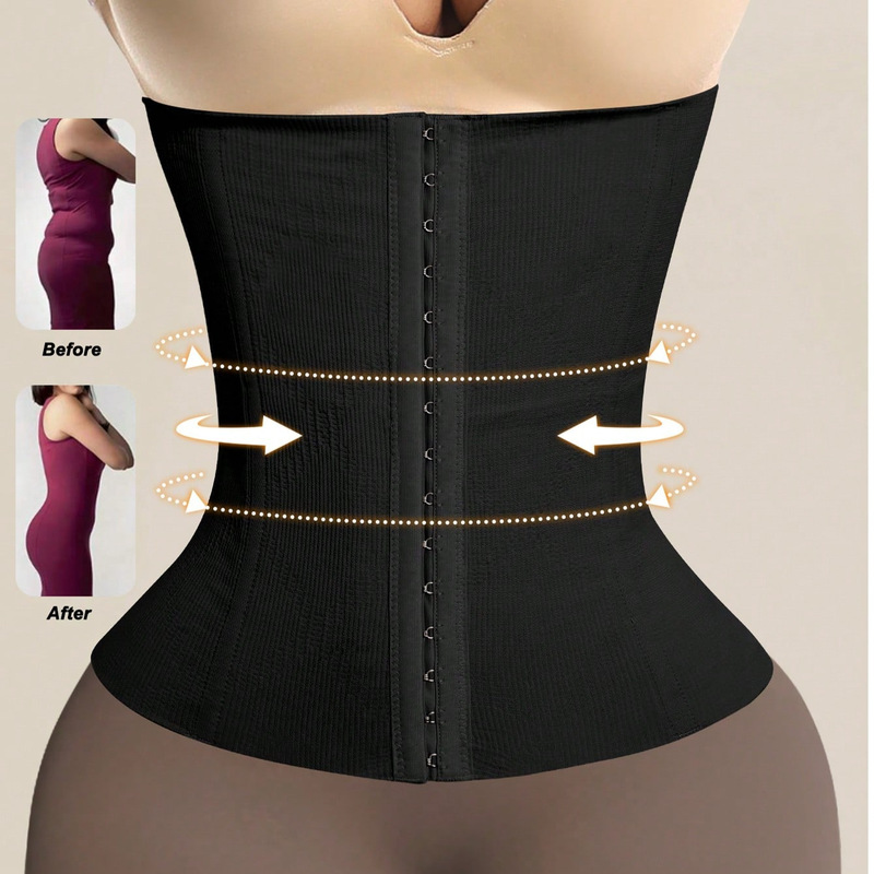 Cross-Border Hot-Selling Women's Waist Shaping Corset, Tummy Control, Butt Lift, Front Buckle Shapewear, Comfortable Waist Cincher Cross-Border Hot-Selling Women's Waist Shaping Corset, Tummy Control, Butt Lift, Front Buckle Shapewear, Comfortable Waist Cincher