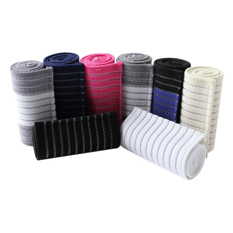 Sports Wrist Straps, Breathable Self-Adhesive Adjustable Wrist Straps, Basketball Fitness Hard Bench Press Anti-Sprain Protective Gear